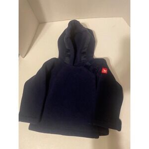 Widgeon Navy Fleece Hoodie Jacket 12 Months Toddler Boys Girls Polartech